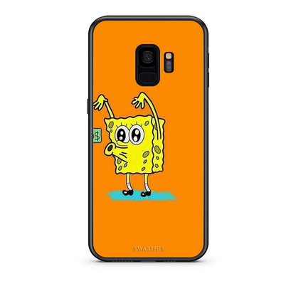 samsung s9 No Money 2 Θήκη Αγίου Βαλεντίνου από τη Smartfits με σχέδιο στο πίσω μέρος και μαύρο περίβλημα | Smartphone case with colorful back and black bezels by Smartfits