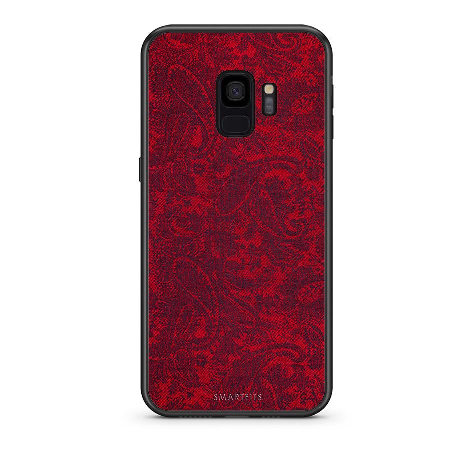 samsung s9 Paisley Cashmere θήκη από τη Smartfits με σχέδιο στο πίσω μέρος και μαύρο περίβλημα | Smartphone case with colorful back and black bezels by Smartfits