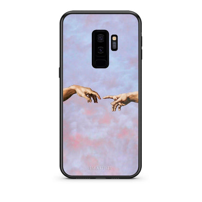 samsung s9 plus Adam Hand θήκη από τη Smartfits με σχέδιο στο πίσω μέρος και μαύρο περίβλημα | Smartphone case with colorful back and black bezels by Smartfits