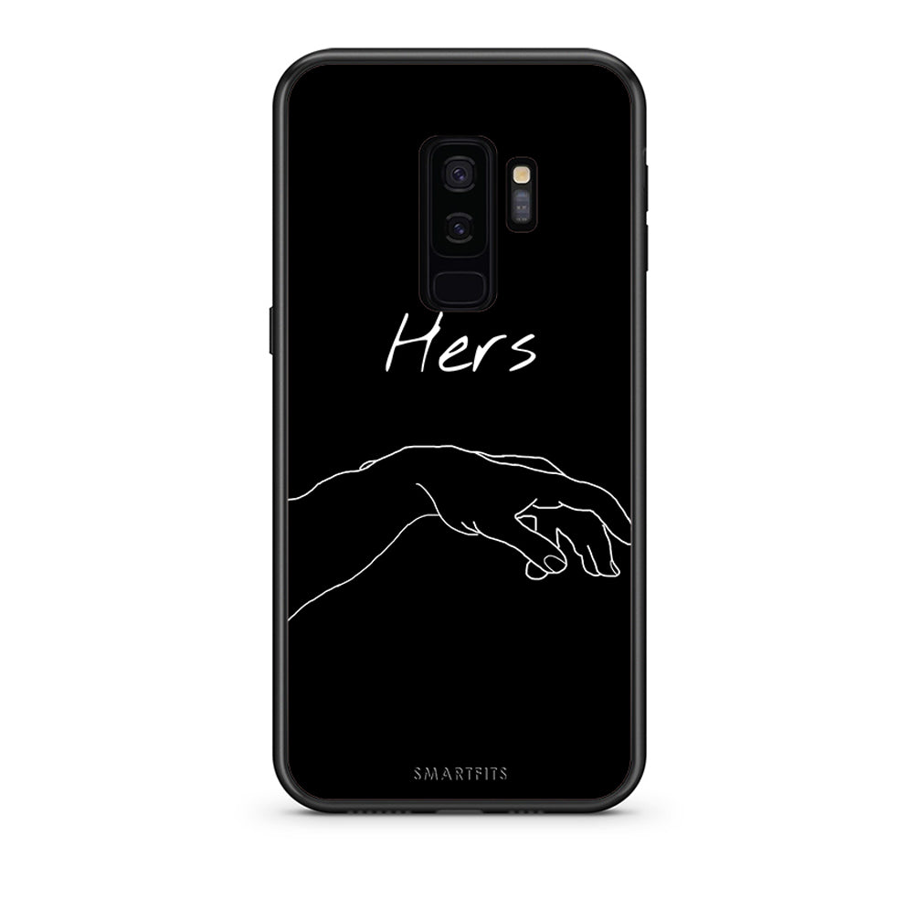 samsung s9 plus Aeshetic Love 1 Θήκη Αγίου Βαλεντίνου από τη Smartfits με σχέδιο στο πίσω μέρος και μαύρο περίβλημα | Smartphone case with colorful back and black bezels by Smartfits