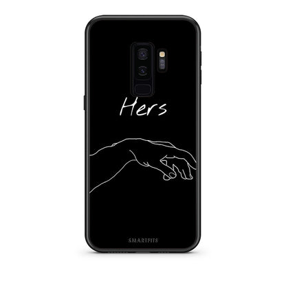 samsung s9 plus Aeshetic Love 1 Θήκη Αγίου Βαλεντίνου από τη Smartfits με σχέδιο στο πίσω μέρος και μαύρο περίβλημα | Smartphone case with colorful back and black bezels by Smartfits