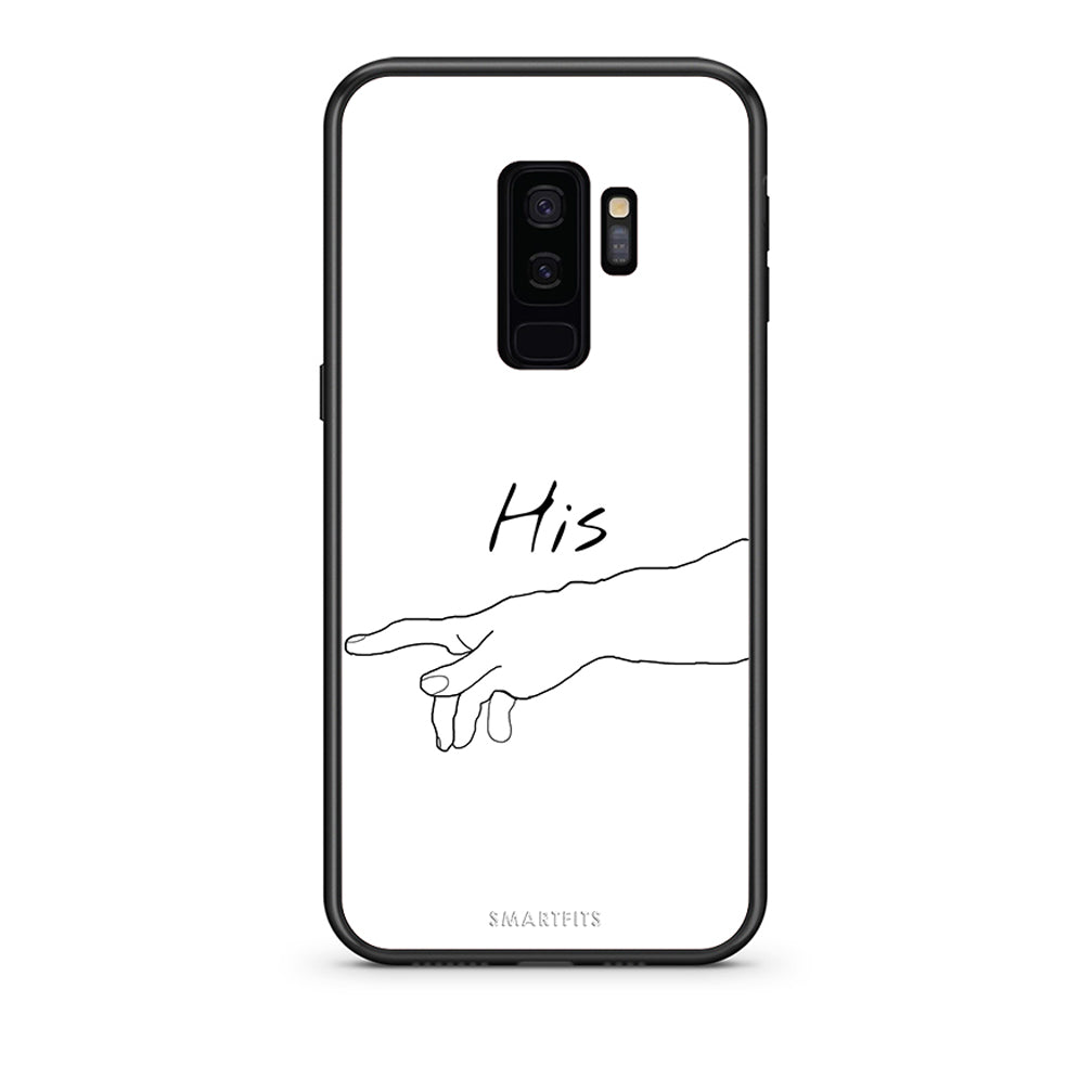 samsung s9 plus Aeshetic Love 2 Θήκη Αγίου Βαλεντίνου από τη Smartfits με σχέδιο στο πίσω μέρος και μαύρο περίβλημα | Smartphone case with colorful back and black bezels by Smartfits