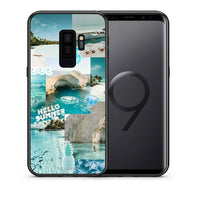 Thumbnail for Θήκη Samsung S9 Plus Aesthetic Summer από τη Smartfits με σχέδιο στο πίσω μέρος και μαύρο περίβλημα | Samsung S9 Plus Aesthetic Summer case with colorful back and black bezels