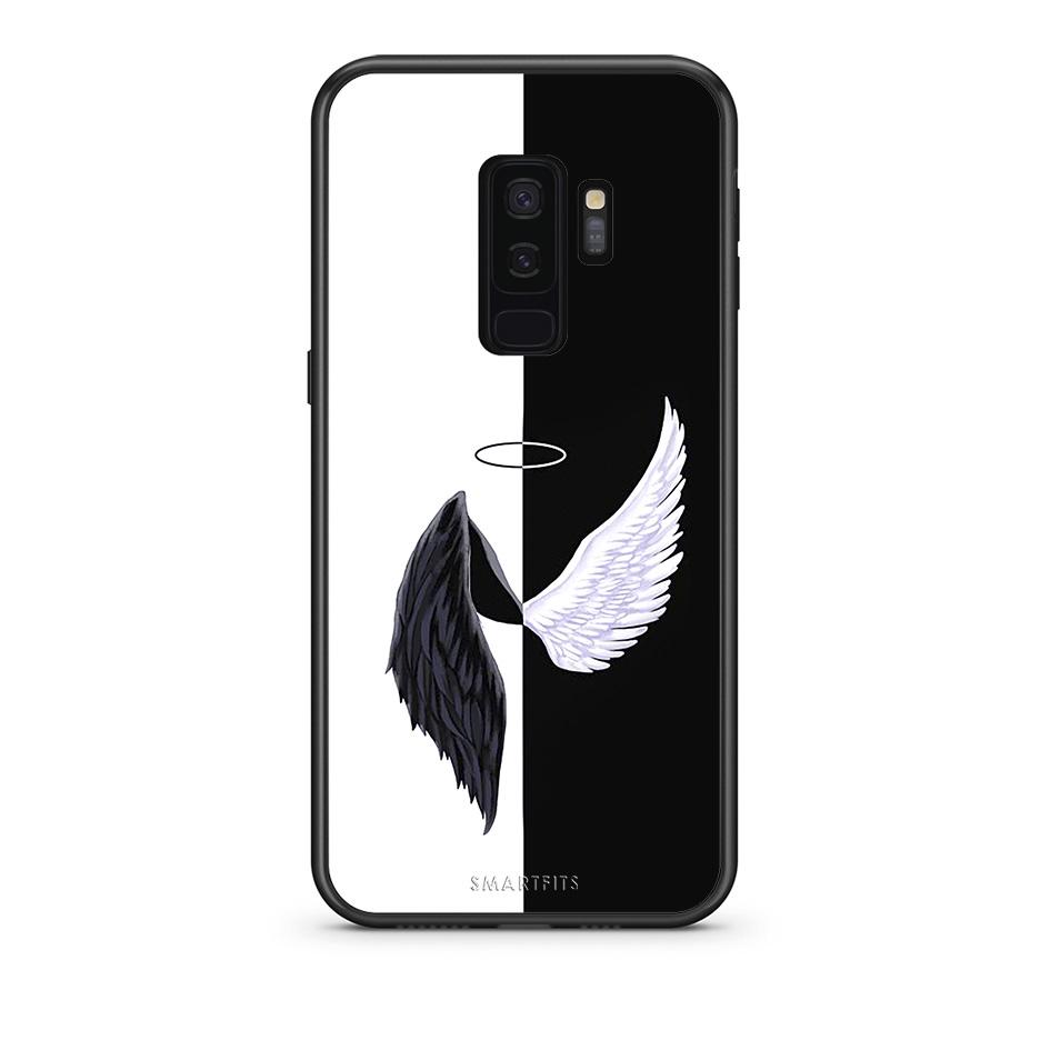 samsung s9 plus Angels Demons θήκη από τη Smartfits με σχέδιο στο πίσω μέρος και μαύρο περίβλημα | Smartphone case with colorful back and black bezels by Smartfits