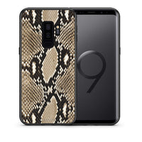 Thumbnail for Θήκη Samsung S9 Plus Fashion Snake Animal από τη Smartfits με σχέδιο στο πίσω μέρος και μαύρο περίβλημα | Samsung S9 Plus Fashion Snake Animal case with colorful back and black bezels