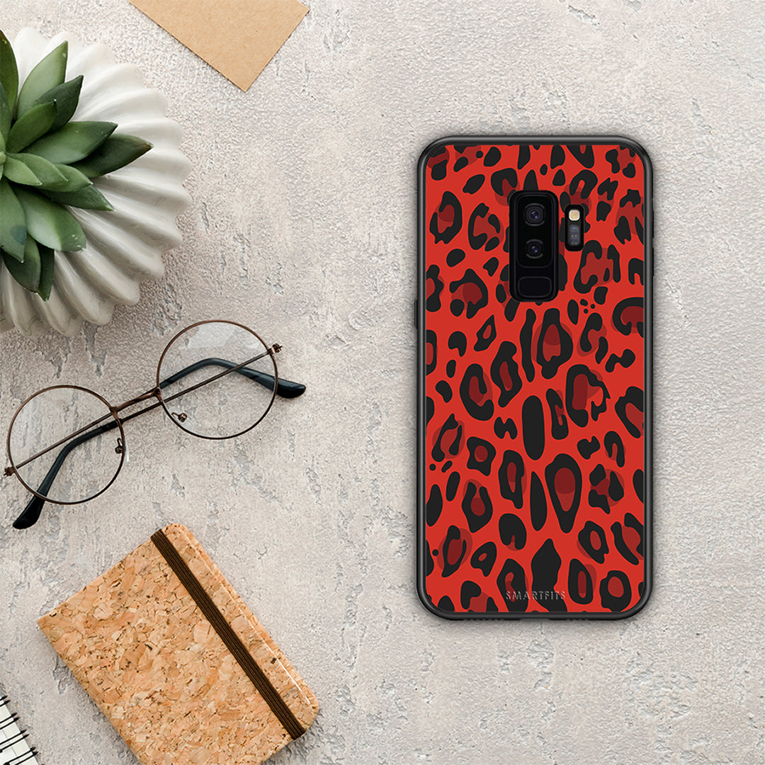 Animal Red Leopard - Samsung Galaxy S9+ θήκη