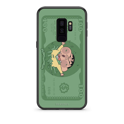 samsung s9 plus Big Money Θήκη Αγίου Βαλεντίνου από τη Smartfits με σχέδιο στο πίσω μέρος και μαύρο περίβλημα | Smartphone case with colorful back and black bezels by Smartfits