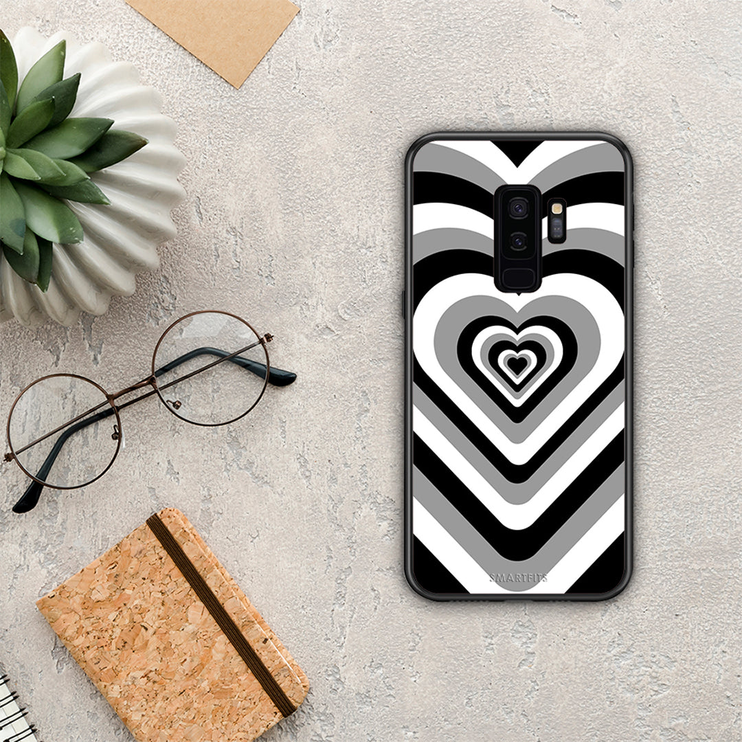 Black Hearts - Samsung Galaxy S9+ θήκη