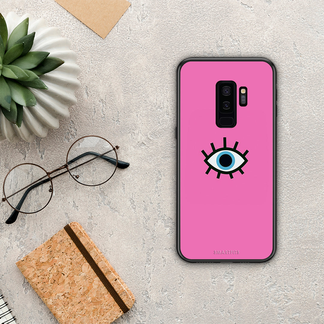 Blue Eye Pink - Samsung Galaxy S9+ θήκη
