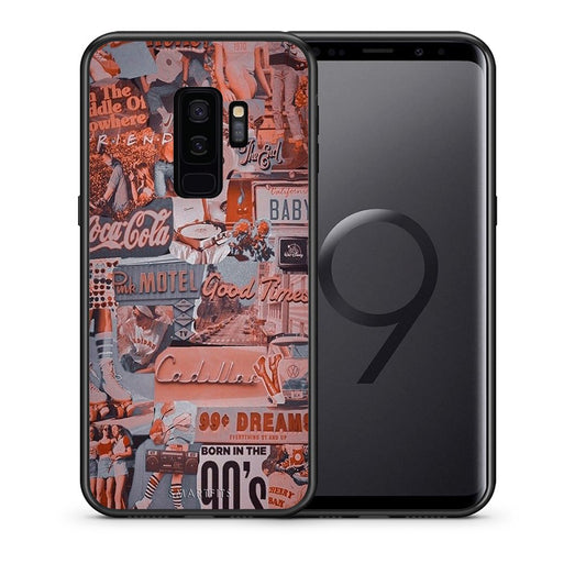 Θήκη Samsung S9 Plus Born In 90s από τη Smartfits με σχέδιο στο πίσω μέρος και μαύρο περίβλημα | Samsung S9 Plus Born In 90s case with colorful back and black bezels