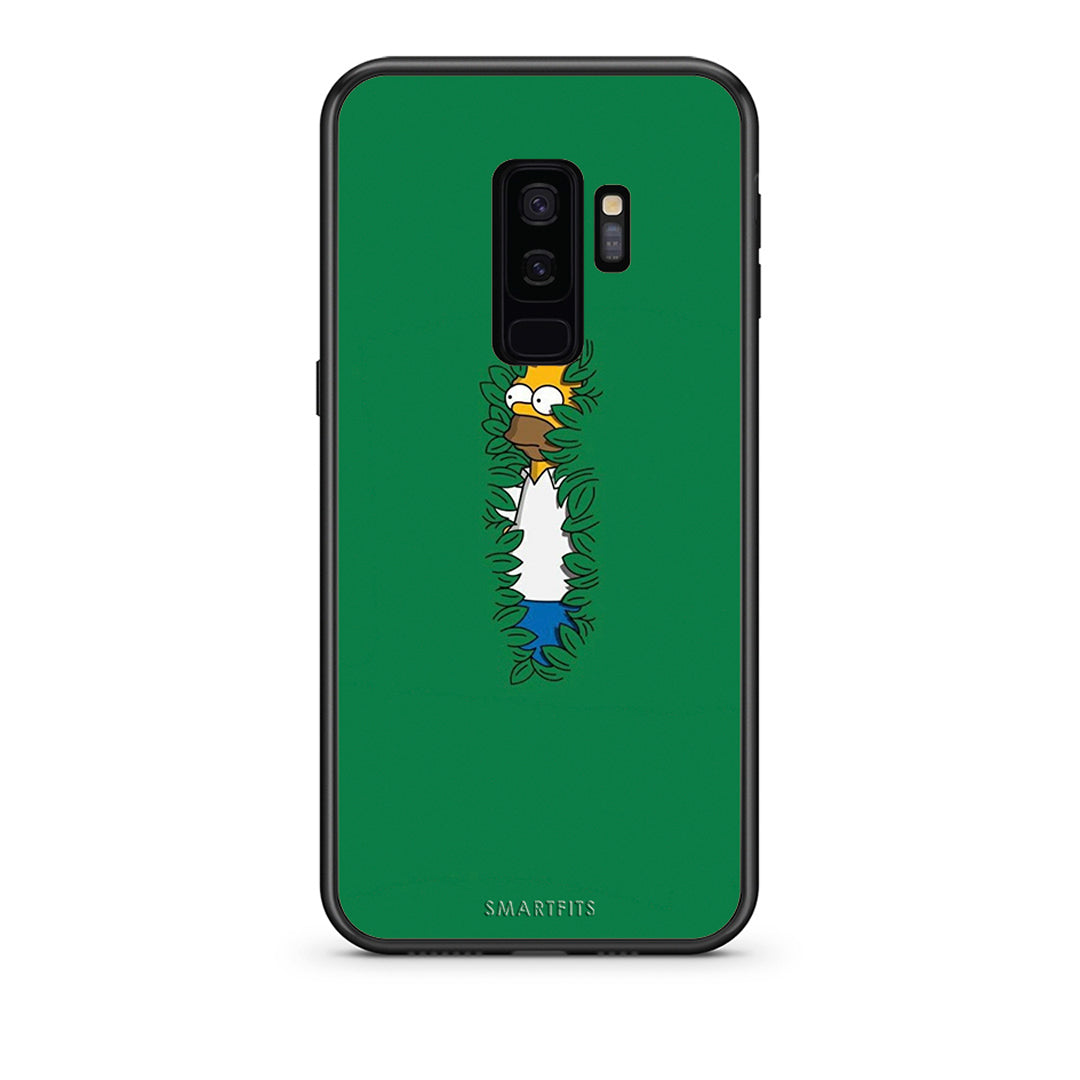 samsung s9 plus Bush Man Θήκη Αγίου Βαλεντίνου από τη Smartfits με σχέδιο στο πίσω μέρος και μαύρο περίβλημα | Smartphone case with colorful back and black bezels by Smartfits