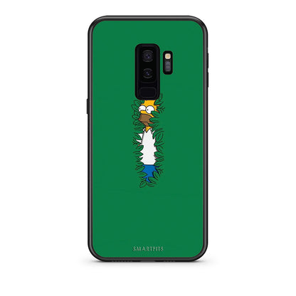 samsung s9 plus Bush Man Θήκη Αγίου Βαλεντίνου από τη Smartfits με σχέδιο στο πίσω μέρος και μαύρο περίβλημα | Smartphone case with colorful back and black bezels by Smartfits