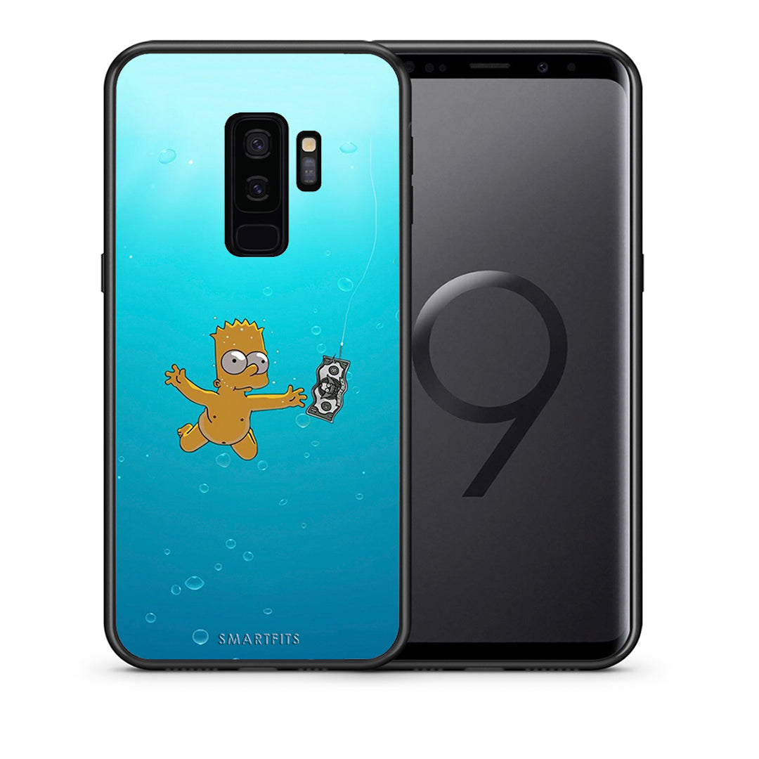 Θήκη Samsung S9 Plus Chasing Money από τη Smartfits με σχέδιο στο πίσω μέρος και μαύρο περίβλημα | Samsung S9 Plus Chasing Money case with colorful back and black bezels