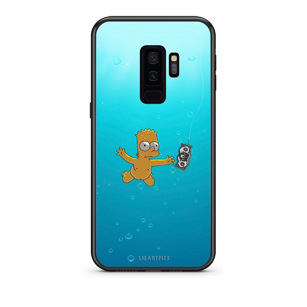 samsung s9 plus Chasing Money θήκη από τη Smartfits με σχέδιο στο πίσω μέρος και μαύρο περίβλημα | Smartphone case with colorful back and black bezels by Smartfits