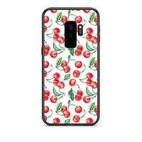 Thumbnail for samsung s9 plus Cherry Summer θήκη από τη Smartfits με σχέδιο στο πίσω μέρος και μαύρο περίβλημα | Smartphone case with colorful back and black bezels by Smartfits