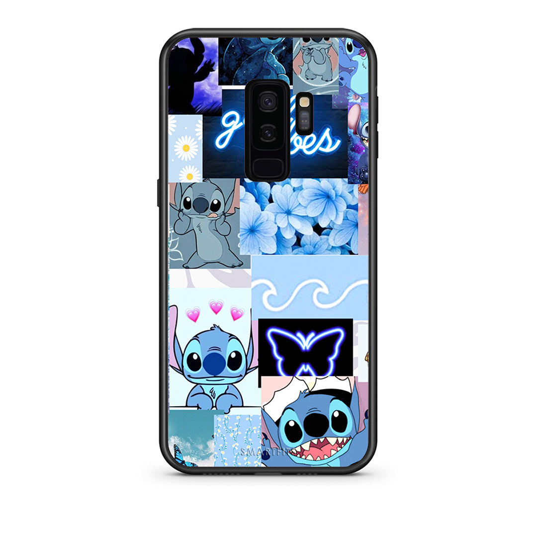 samsung s9 plus Collage Good Vibes Θήκη Αγίου Βαλεντίνου από τη Smartfits με σχέδιο στο πίσω μέρος και μαύρο περίβλημα | Smartphone case with colorful back and black bezels by Smartfits