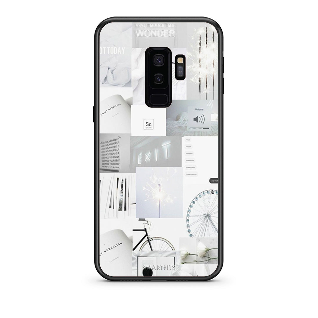 samsung s9 plus Collage Make Me Wonder Θήκη Αγίου Βαλεντίνου από τη Smartfits με σχέδιο στο πίσω μέρος και μαύρο περίβλημα | Smartphone case with colorful back and black bezels by Smartfits