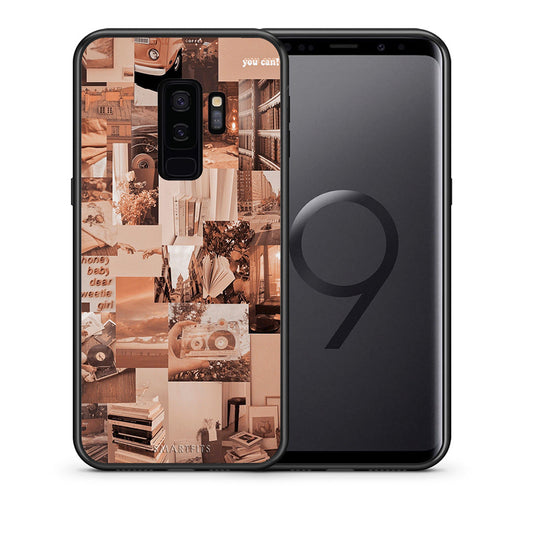 Θήκη Αγίου Βαλεντίνου Samsung S9 Plus Collage You Can από τη Smartfits με σχέδιο στο πίσω μέρος και μαύρο περίβλημα | Samsung S9 Plus Collage You Can case with colorful back and black bezels