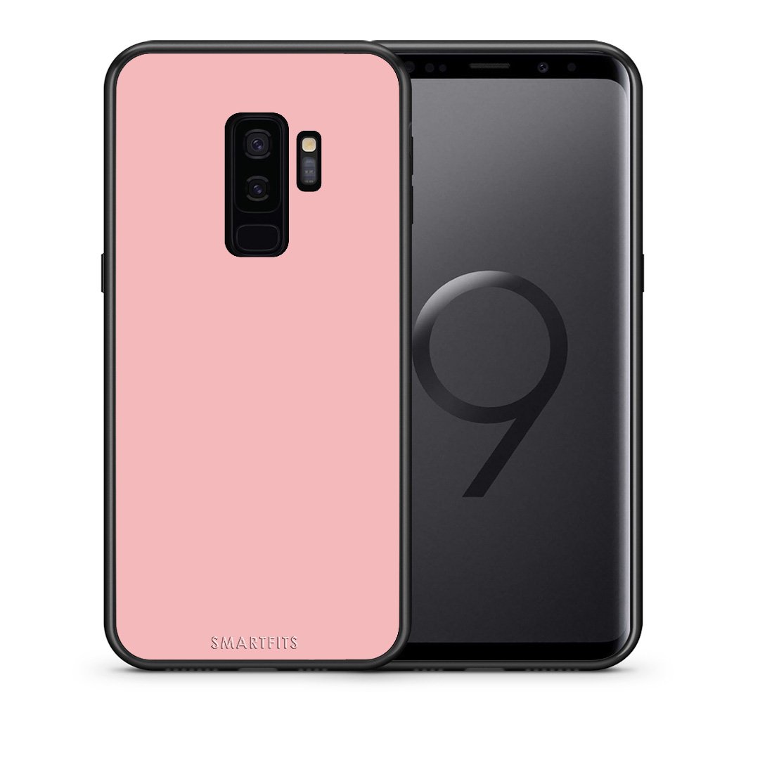 Θήκη Samsung S9 Plus Nude Color από τη Smartfits με σχέδιο στο πίσω μέρος και μαύρο περίβλημα | Samsung S9 Plus Nude Color case with colorful back and black bezels