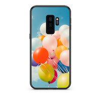 Thumbnail for samsung s9 plus Colorful Balloons θήκη από τη Smartfits με σχέδιο στο πίσω μέρος και μαύρο περίβλημα | Smartphone case with colorful back and black bezels by Smartfits
