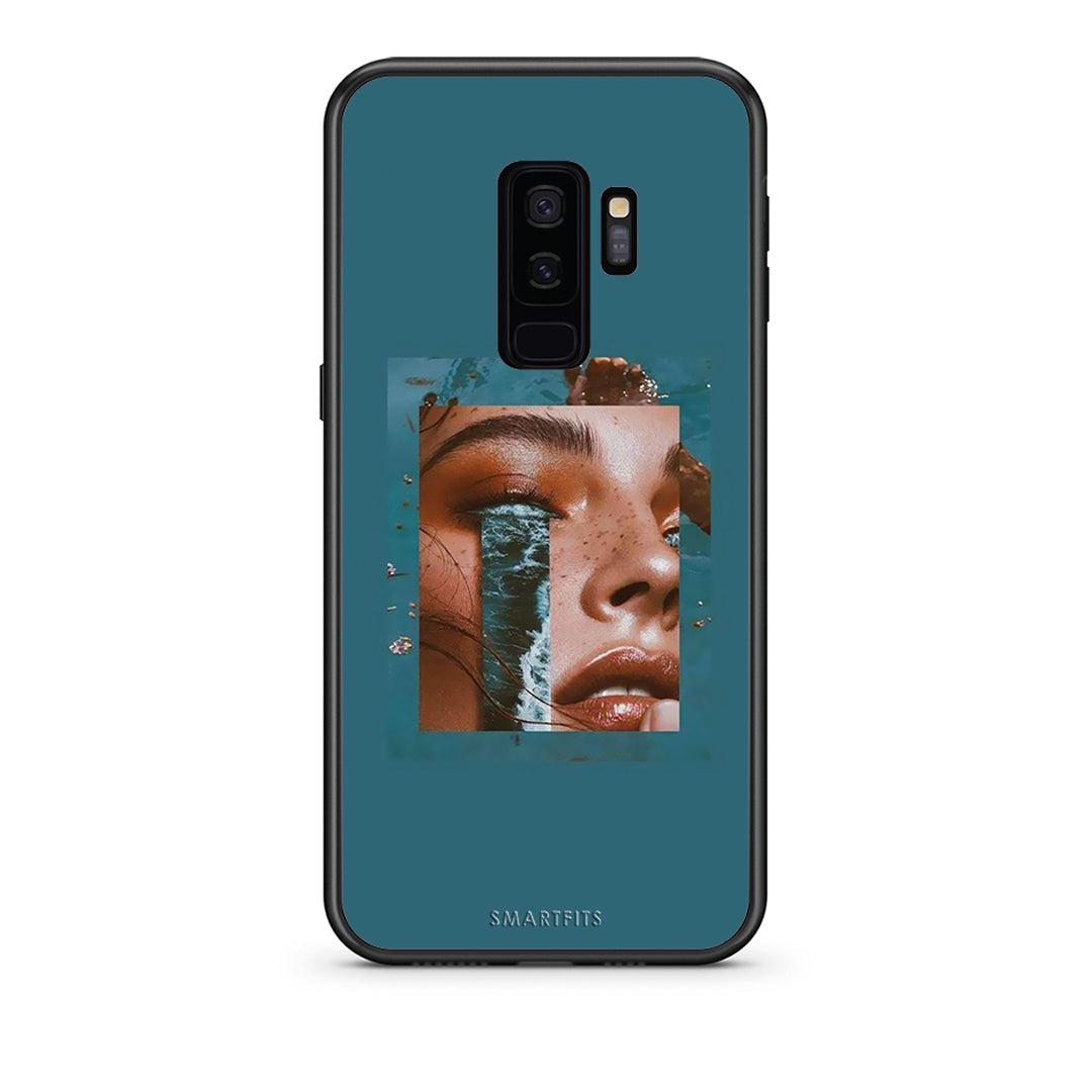 samsung s9 plus Cry An Ocean θήκη από τη Smartfits με σχέδιο στο πίσω μέρος και μαύρο περίβλημα | Smartphone case with colorful back and black bezels by Smartfits
