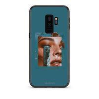 Thumbnail for samsung s9 plus Cry An Ocean θήκη από τη Smartfits με σχέδιο στο πίσω μέρος και μαύρο περίβλημα | Smartphone case with colorful back and black bezels by Smartfits