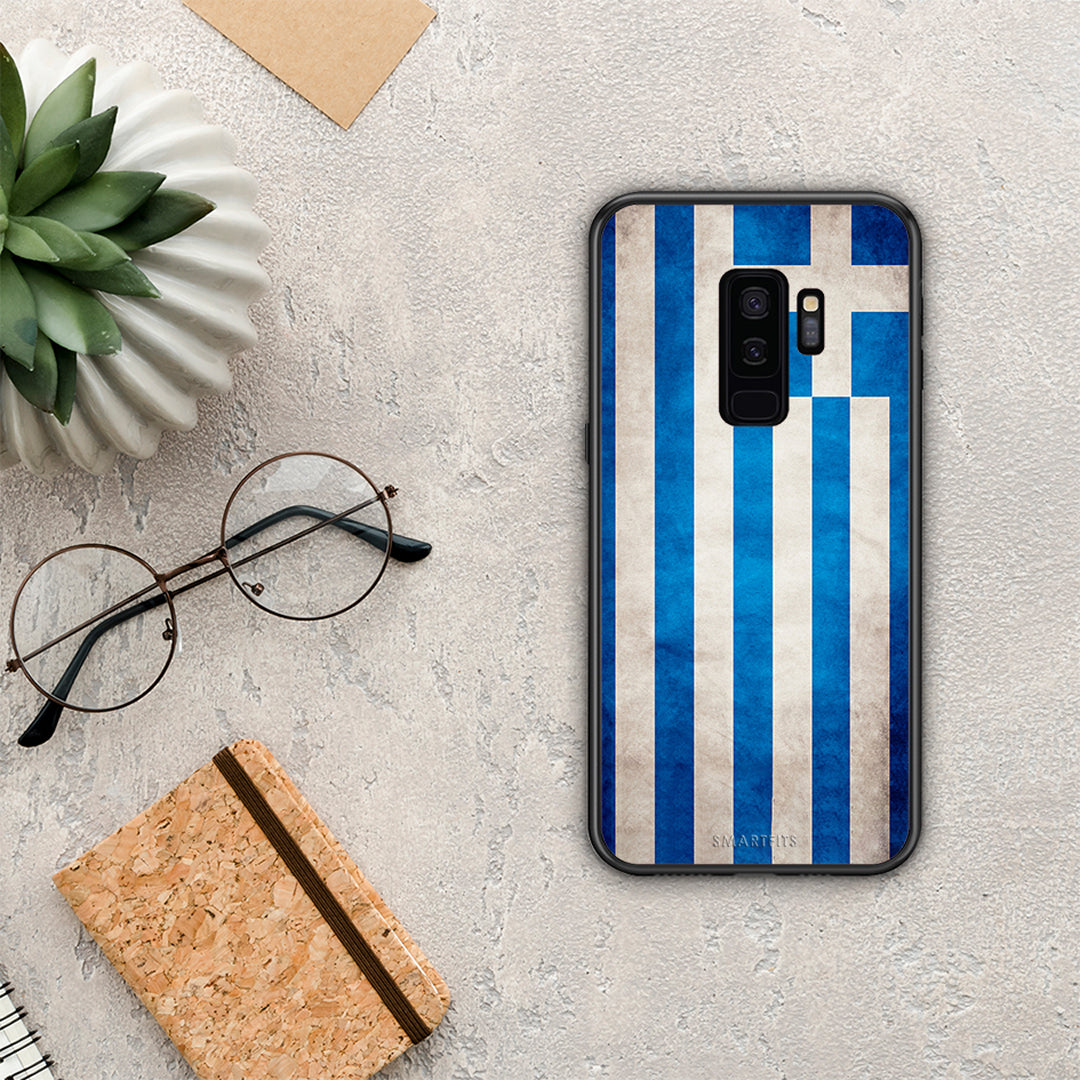 Flag Greek - Samsung Galaxy S9+ θήκη