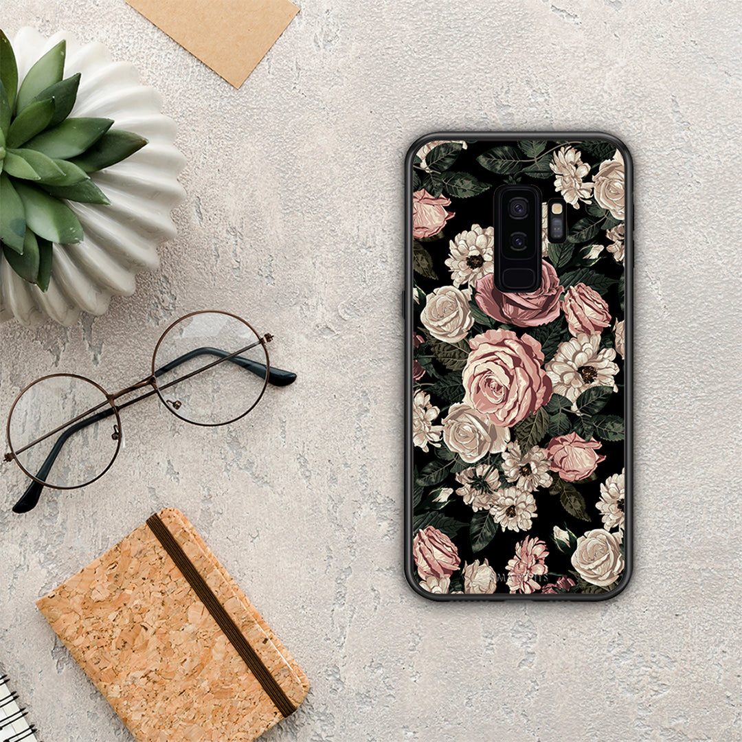 Flower Wild Roses - Samsung Galaxy S9+ θήκη