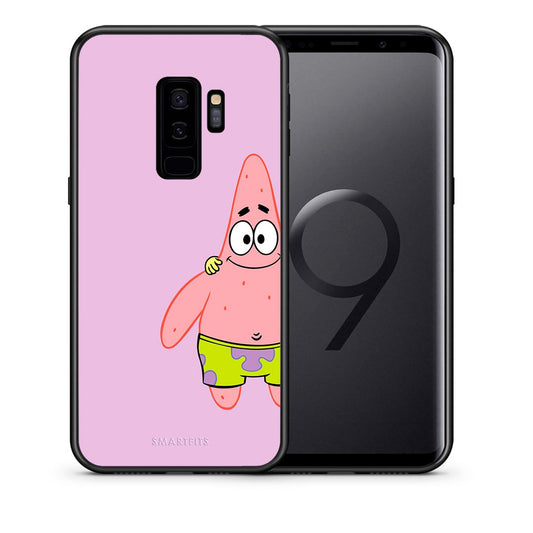 Θήκη Samsung S9 Plus  Friends Patrick από τη Smartfits με σχέδιο στο πίσω μέρος και μαύρο περίβλημα | Samsung S9 Plus  Friends Patrick case with colorful back and black bezels