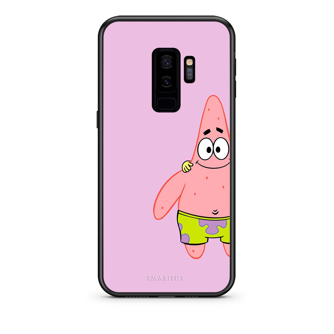 samsung s9 plus  Friends Patrick θήκη από τη Smartfits με σχέδιο στο πίσω μέρος και μαύρο περίβλημα | Smartphone case with colorful back and black bezels by Smartfits