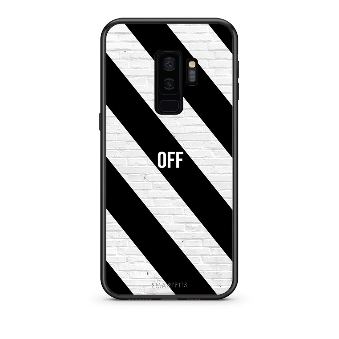 samsung s9 plus Get Off θήκη από τη Smartfits με σχέδιο στο πίσω μέρος και μαύρο περίβλημα | Smartphone case with colorful back and black bezels by Smartfits
