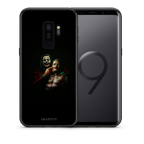 Θήκη Samsung S9 Plus Clown Hero από τη Smartfits με σχέδιο στο πίσω μέρος και μαύρο περίβλημα | Samsung S9 Plus Clown Hero case with colorful back and black bezels