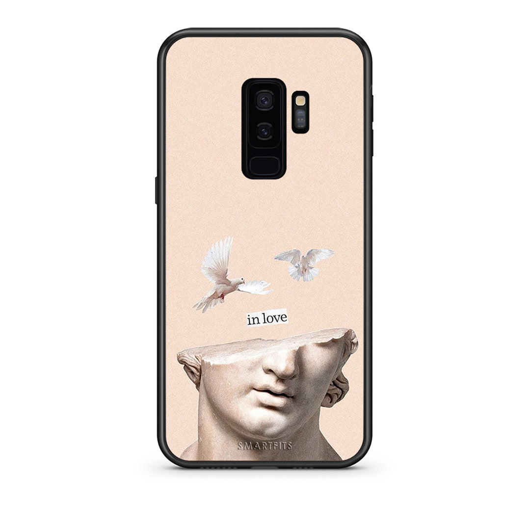 samsung s9 plus In Love θήκη από τη Smartfits με σχέδιο στο πίσω μέρος και μαύρο περίβλημα | Smartphone case with colorful back and black bezels by Smartfits