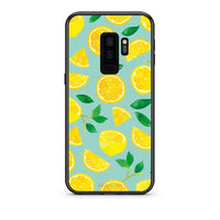 Thumbnail for samsung s9 plus Lemons θήκη από τη Smartfits με σχέδιο στο πίσω μέρος και μαύρο περίβλημα | Smartphone case with colorful back and black bezels by Smartfits