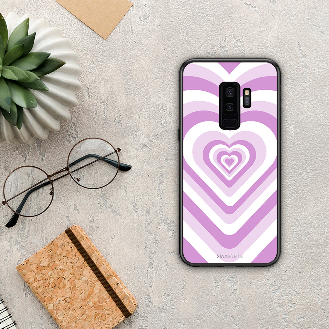Lilac Hearts - Samsung Galaxy S9+ θήκη
