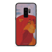 Thumbnail for samsung s9 plus Lion Love 1 Θήκη Αγίου Βαλεντίνου από τη Smartfits με σχέδιο στο πίσω μέρος και μαύρο περίβλημα | Smartphone case with colorful back and black bezels by Smartfits