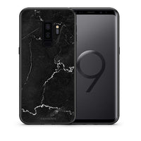 Thumbnail for Θήκη Samsung S9 Plus Marble Black από τη Smartfits με σχέδιο στο πίσω μέρος και μαύρο περίβλημα | Samsung S9 Plus Marble Black case with colorful back and black bezels
