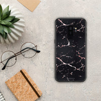 Thumbnail for Marble Black Rosegold - Samsung Galaxy S9+ θήκη