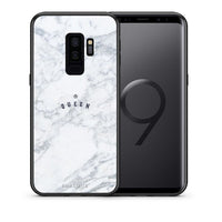 Thumbnail for Θήκη Samsung S9 Plus Queen Marble από τη Smartfits με σχέδιο στο πίσω μέρος και μαύρο περίβλημα | Samsung S9 Plus Queen Marble case with colorful back and black bezels
