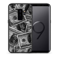 Thumbnail for Θήκη Samsung S9 Plus Money Dollars από τη Smartfits με σχέδιο στο πίσω μέρος και μαύρο περίβλημα | Samsung S9 Plus Money Dollars case with colorful back and black bezels