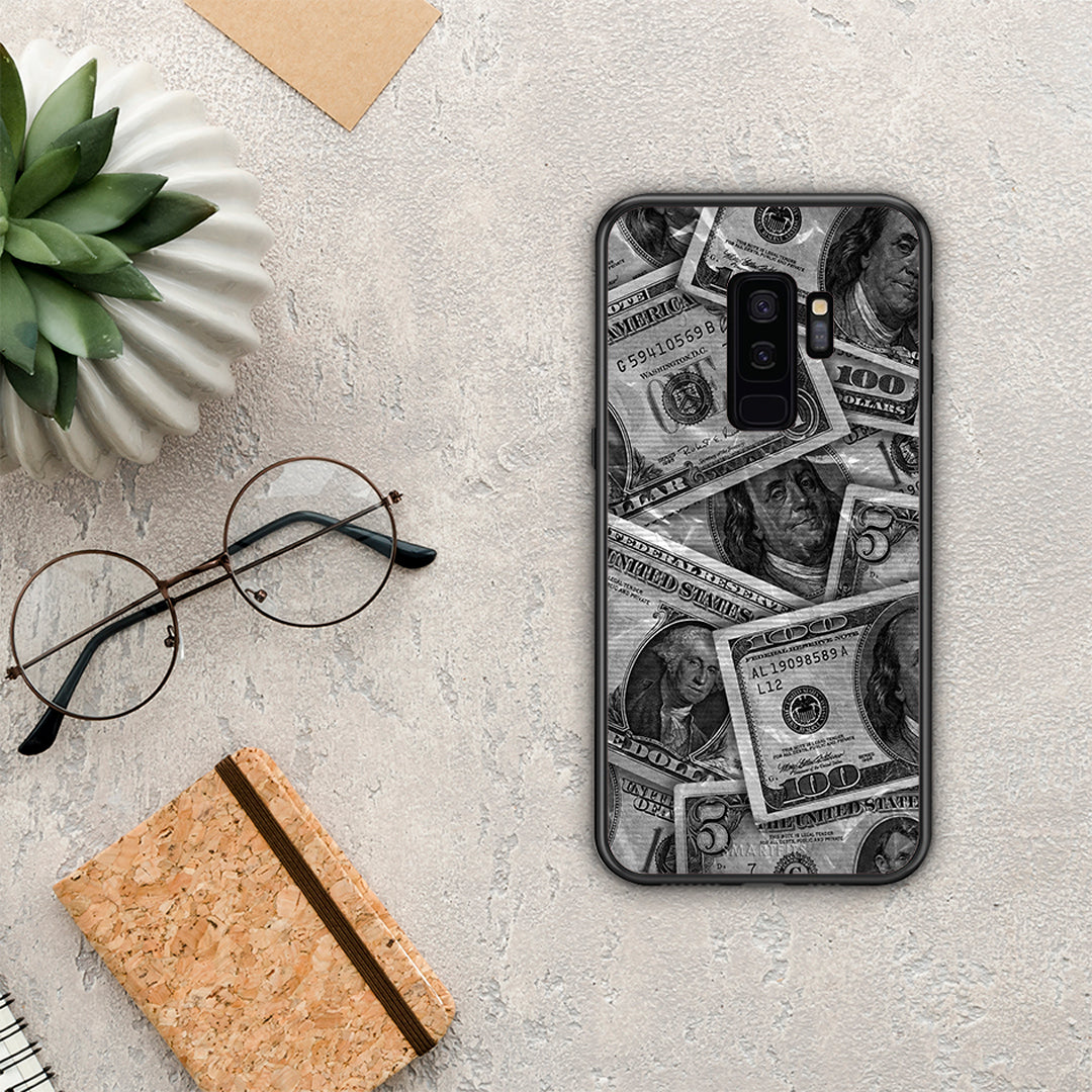 Money Dollars - Samsung Galaxy S9+ θήκη