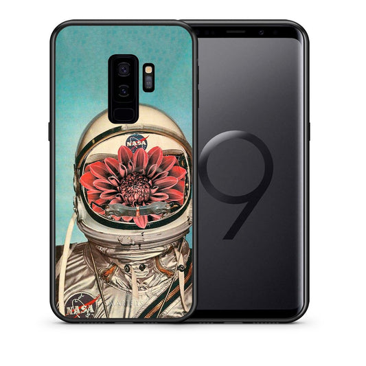 Θήκη Samsung S9 Plus Nasa Bloom από τη Smartfits με σχέδιο στο πίσω μέρος και μαύρο περίβλημα | Samsung S9 Plus Nasa Bloom case with colorful back and black bezels