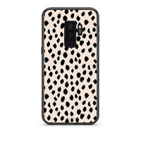 Thumbnail for samsung s9 plus New Polka Dots θήκη από τη Smartfits με σχέδιο στο πίσω μέρος και μαύρο περίβλημα | Smartphone case with colorful back and black bezels by Smartfits
