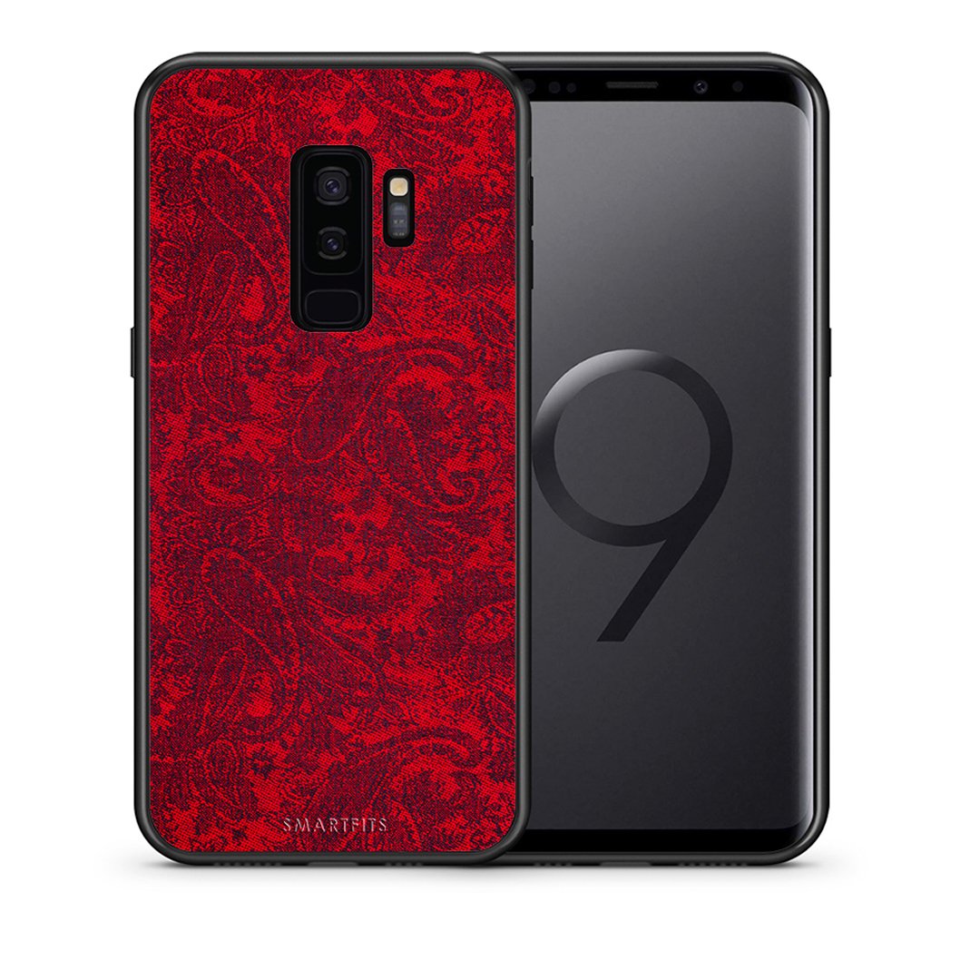 Θήκη Samsung S9 Plus Paisley Cashmere από τη Smartfits με σχέδιο στο πίσω μέρος και μαύρο περίβλημα | Samsung S9 Plus Paisley Cashmere case with colorful back and black bezels