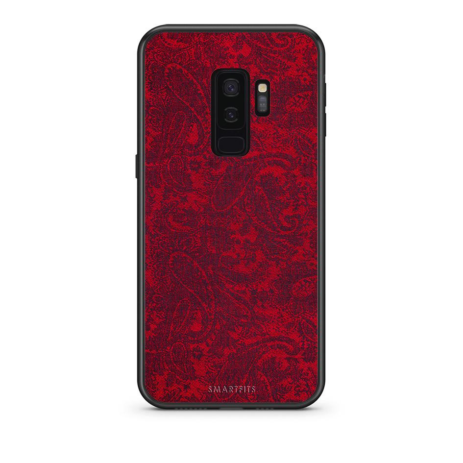 samsung s9 plus Paisley Cashmere θήκη από τη Smartfits με σχέδιο στο πίσω μέρος και μαύρο περίβλημα | Smartphone case with colorful back and black bezels by Smartfits