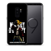 Thumbnail for Θήκη Samsung S9 Plus Pirate King από τη Smartfits με σχέδιο στο πίσω μέρος και μαύρο περίβλημα | Samsung S9 Plus Pirate King case with colorful back and black bezels