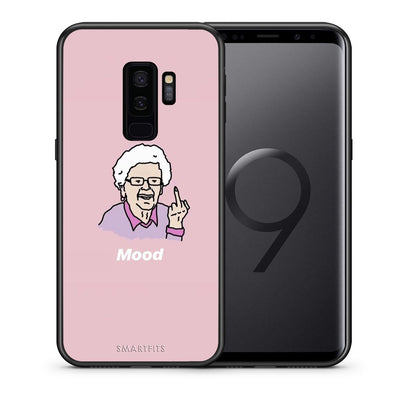 Θήκη Samsung S9 Plus Mood PopArt από τη Smartfits με σχέδιο στο πίσω μέρος και μαύρο περίβλημα | Samsung S9 Plus Mood PopArt case with colorful back and black bezels