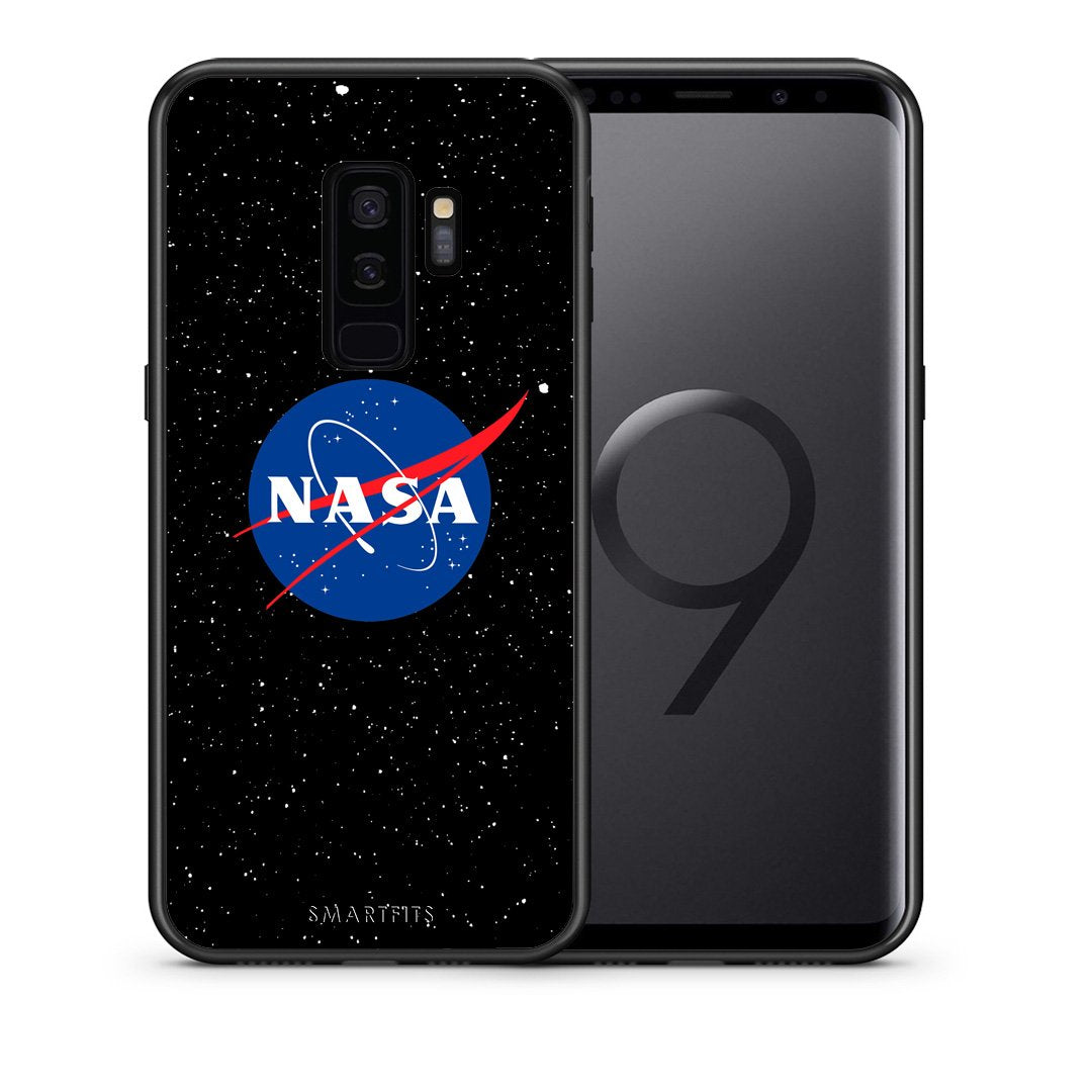 Θήκη Samsung S9 Plus NASA PopArt από τη Smartfits με σχέδιο στο πίσω μέρος και μαύρο περίβλημα | Samsung S9 Plus NASA PopArt case with colorful back and black bezels
