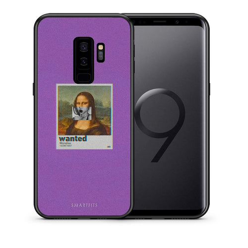 Θήκη Samsung S9 Plus Monalisa Popart από τη Smartfits με σχέδιο στο πίσω μέρος και μαύρο περίβλημα | Samsung S9 Plus Monalisa Popart case with colorful back and black bezels
