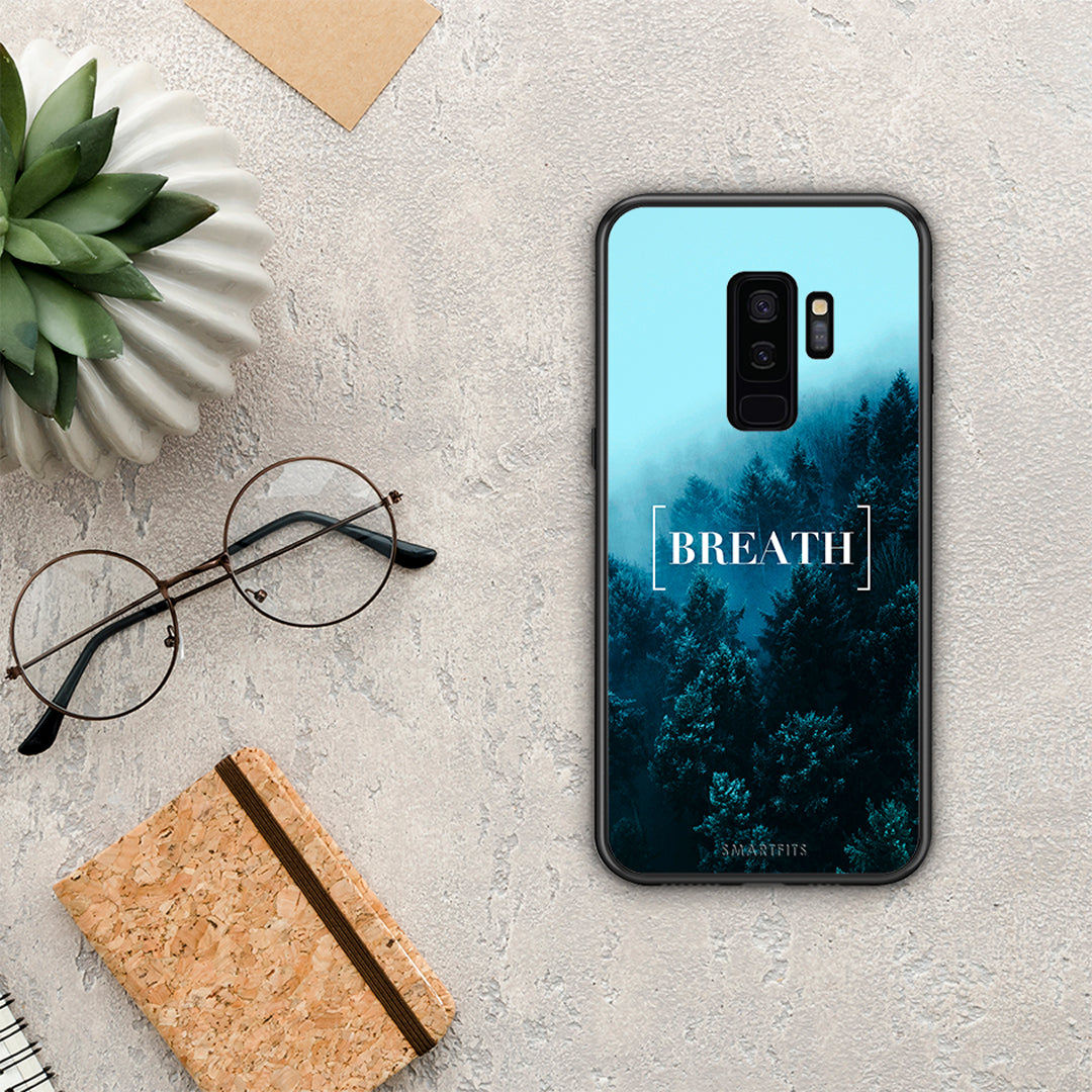Quote Breath - Samsung Galaxy S9+ θήκη